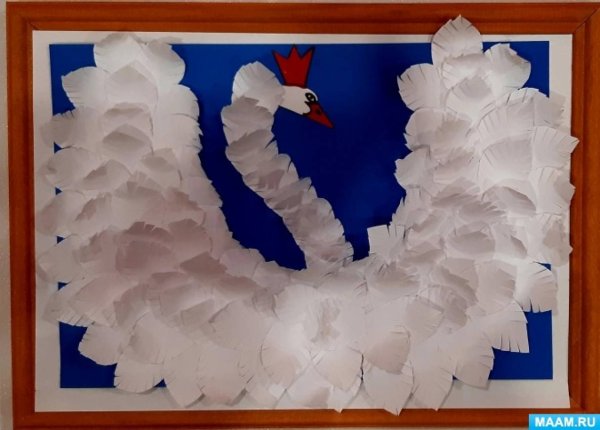 Царевна лебедь поделка