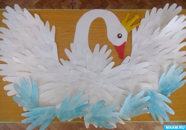 Царевна лебедь поделка