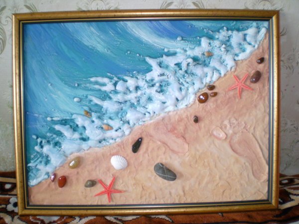 Аппликация море