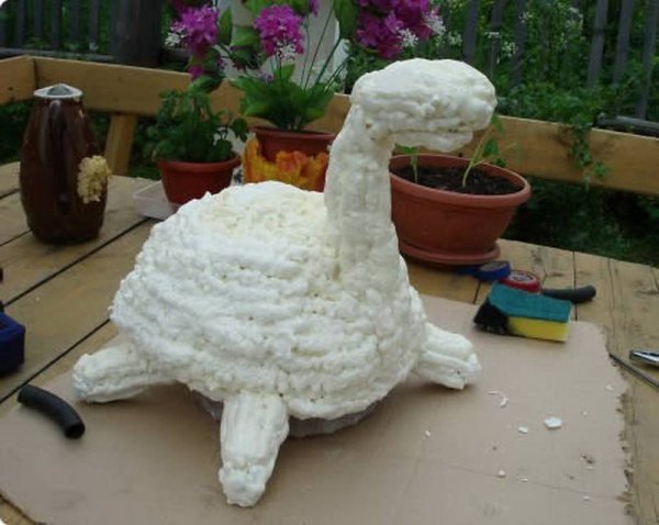 Фигуры в сад из пены