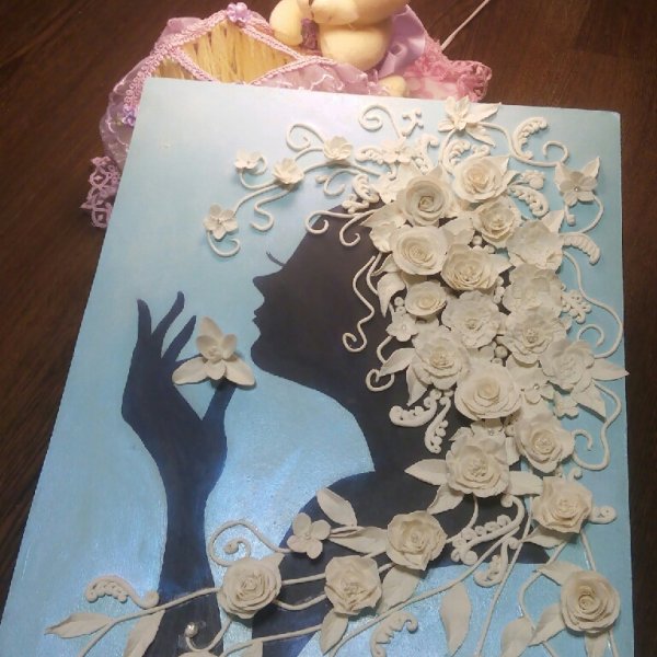 Панно в разных техниках