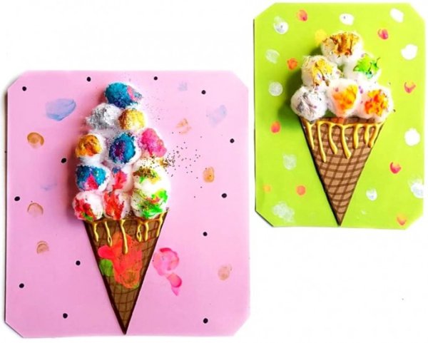Поделка мороженое для детей