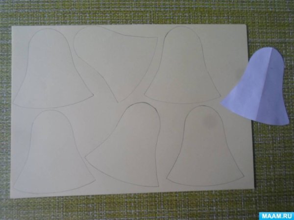 Колокольчик из бумаги