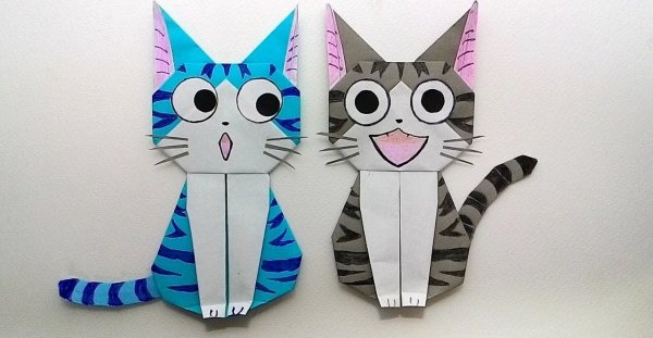 Поделка кот