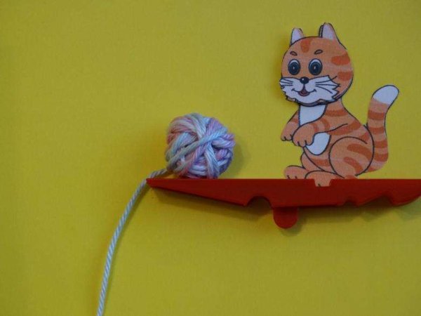 Поделка котик