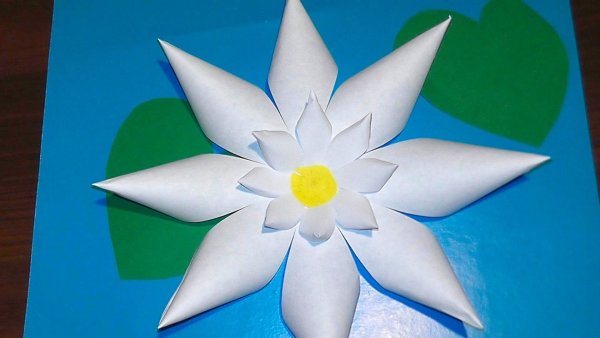 Поделка цветы