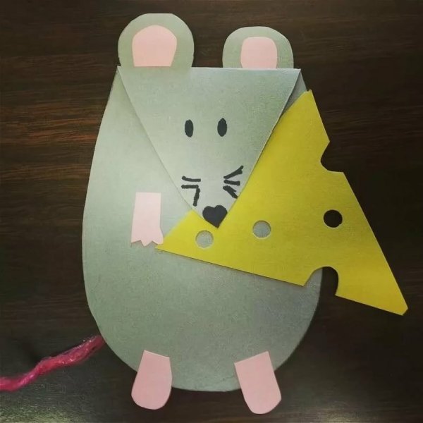 Поделки для дошкольников мышка