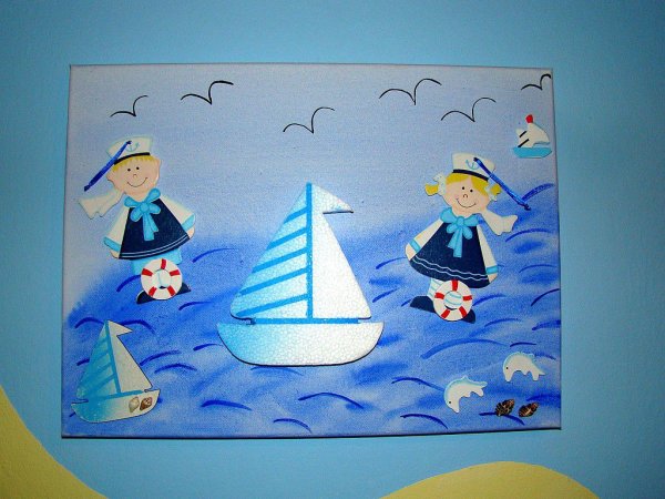 Поделка моряк