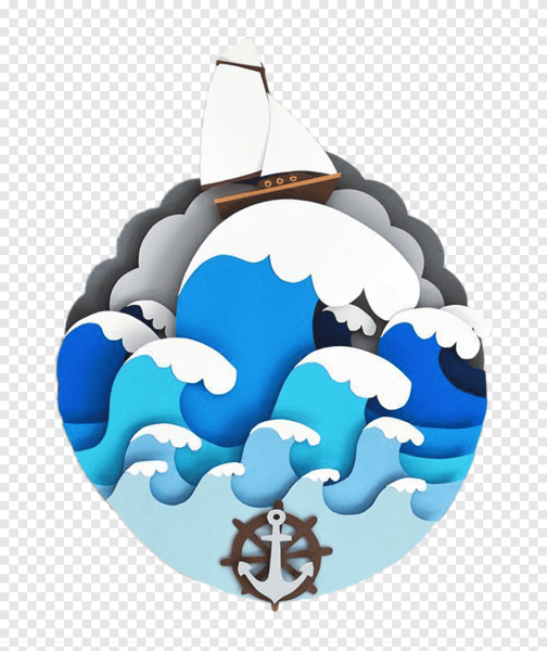 Многослойная аппликация для детей