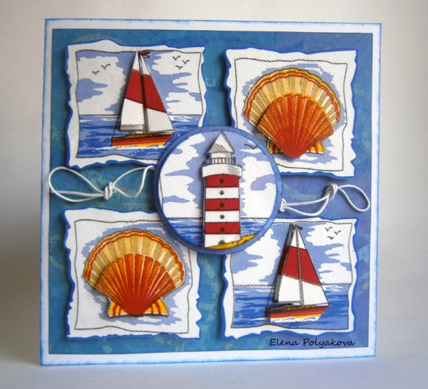 Аппликация в морском стиле