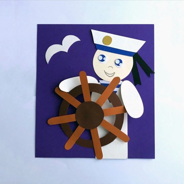 Поделка моряк