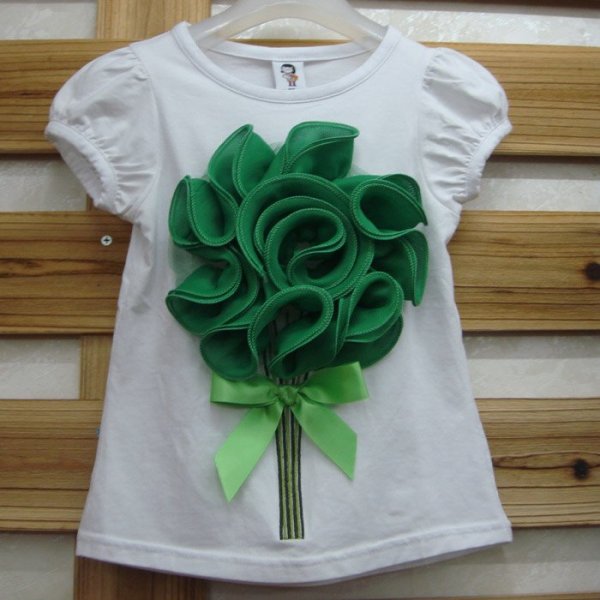 Декор трикотажной футболки