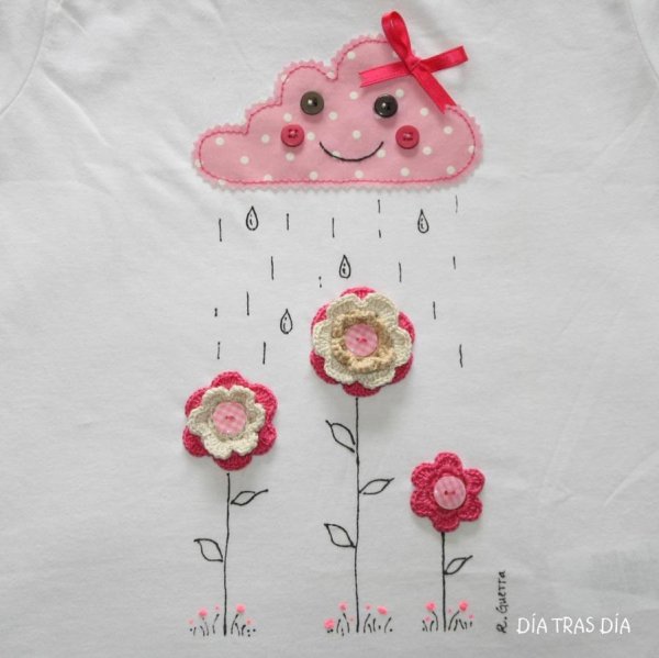 Идеи для аппликации на одежде