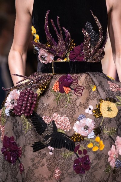 Elie Saab вышивка