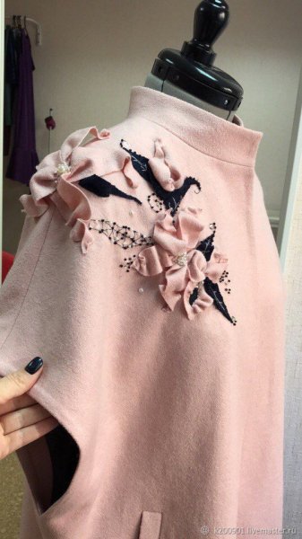 Интересная отделка одежды