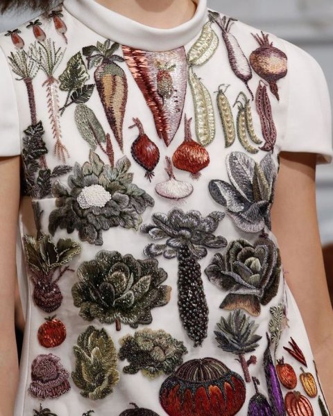 Вышивка на одежде
