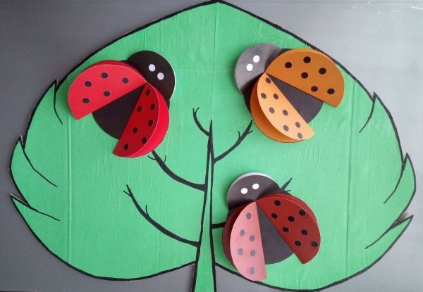 Поделка Божья коровка для малышей