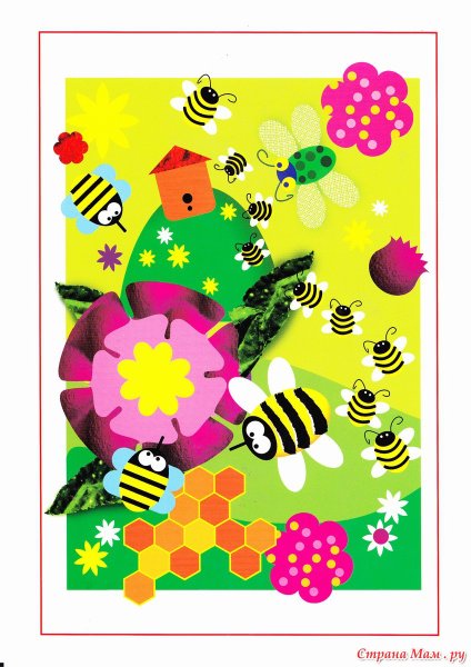 Летняя аппликация