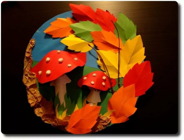 Осенние поделки из бумаги