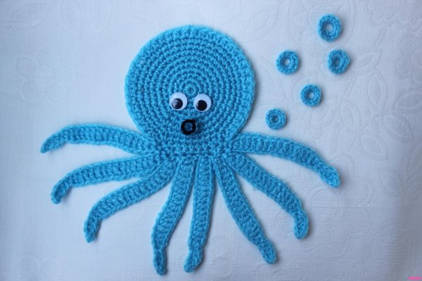 Аппликация Осьминожка