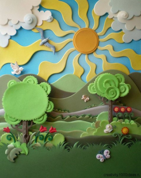 Бумажные картины Карлоса Мейра