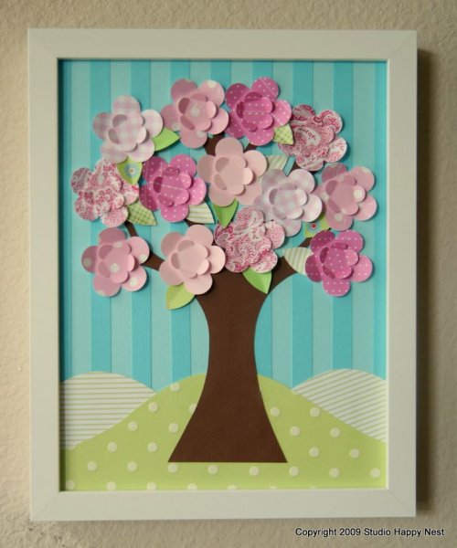 Поделка дерево