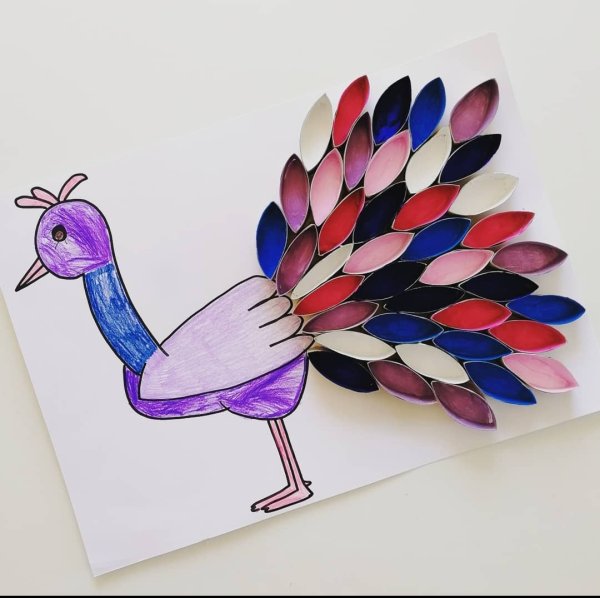 Поделки из цветной бумаги