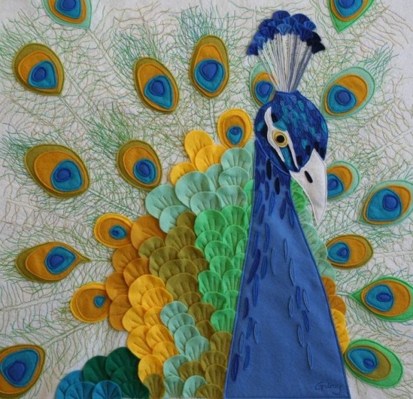 Квилт Павлин