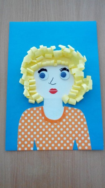 Аппликация для мамы