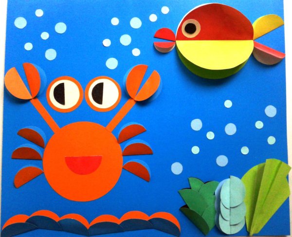 Поделки из цветной бумаги