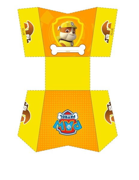 Коробки для попкорна Щенячий патруль