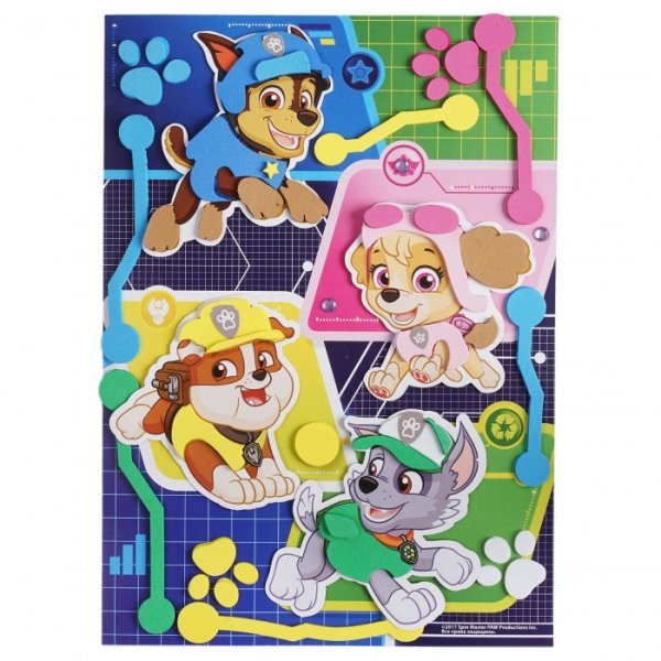 Аппликация Щенячий патруль