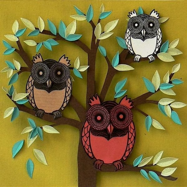 Картины сов Хелен Массельвайт