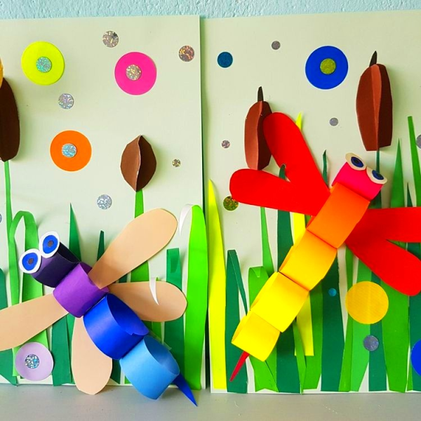 Поделки из цветной бумаги