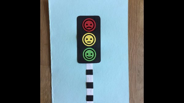 Аппликация светофор