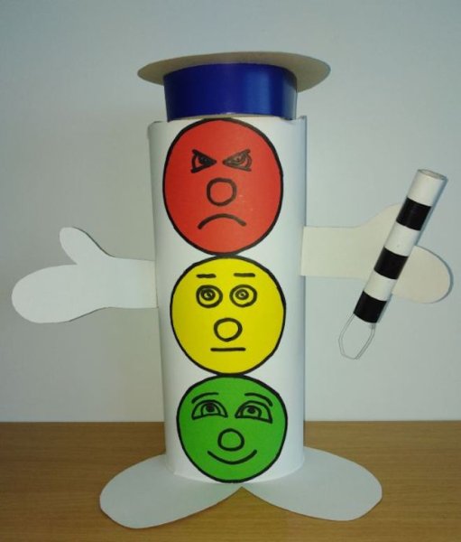 Поделка светофор