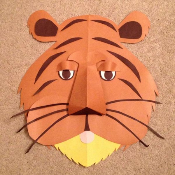 Тигр своими руками поделки к новому году