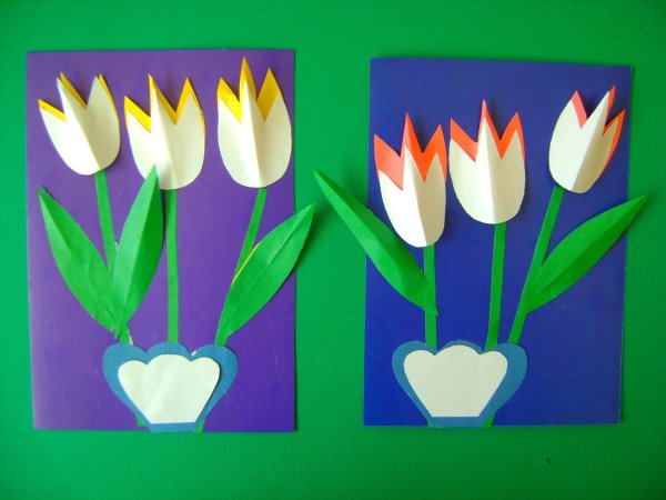 Весенняя аппликация