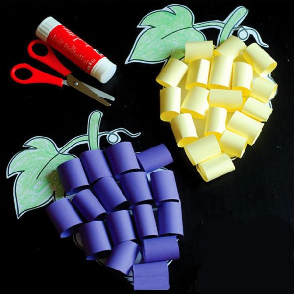 Поделки из бумаги фрукты объемные