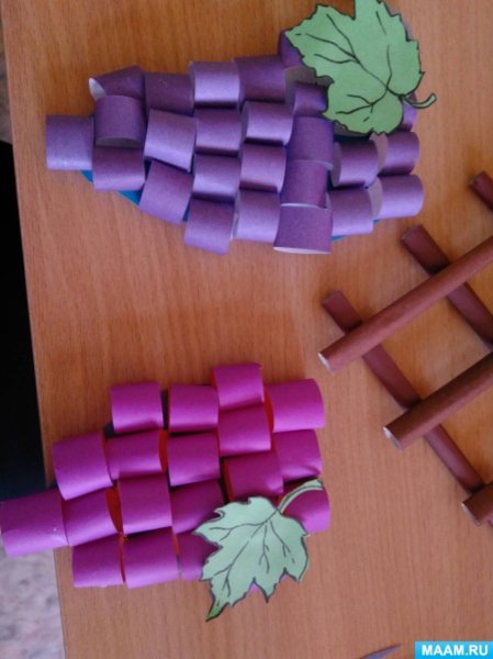 Поделка виноград