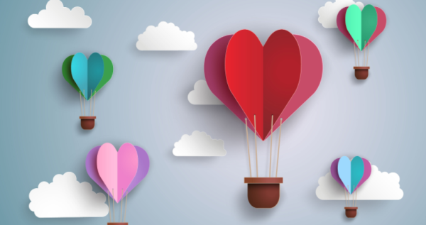 Воздушный шар поделка из бумаги