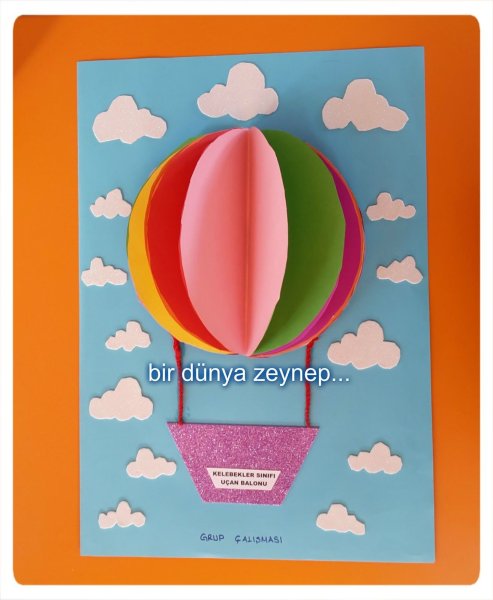 Воздушный шар поделка для детей