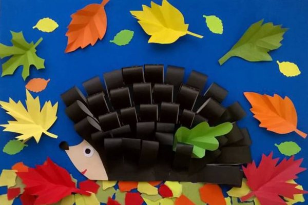 Объемная аппликация осень