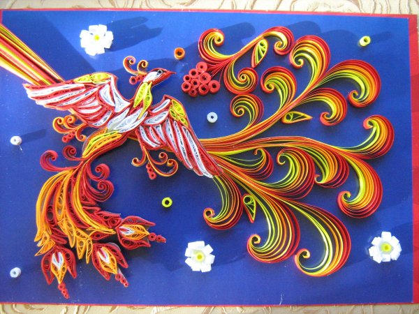 Поделка Сказочная птица