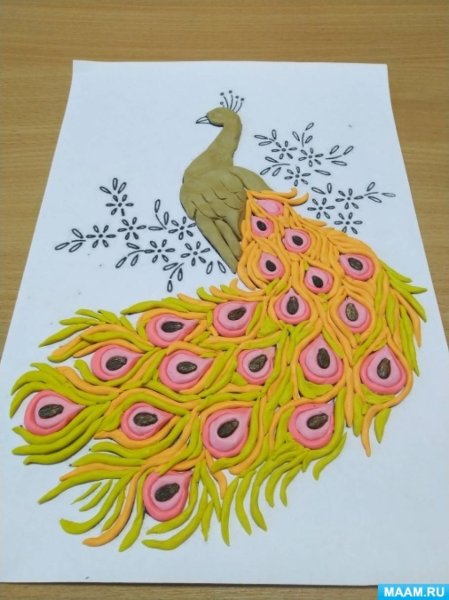 Жар птица поделка