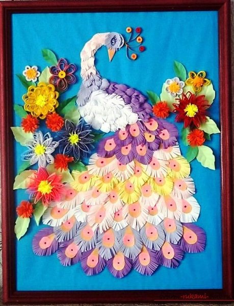 Поделка Сказочная птица