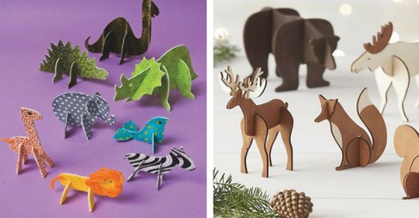 Объемные животные