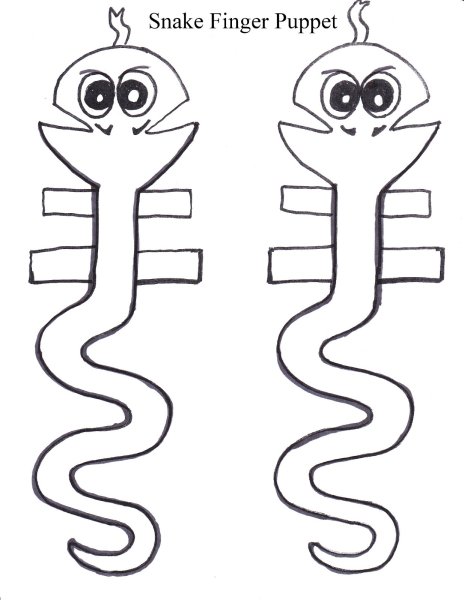 Поделка змейка