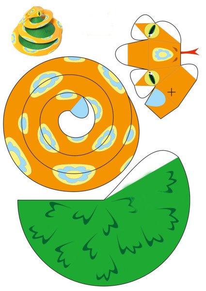 Объемные игрушки из бумаги