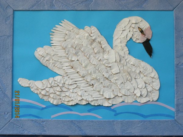 Объемная аппликация Ле едь